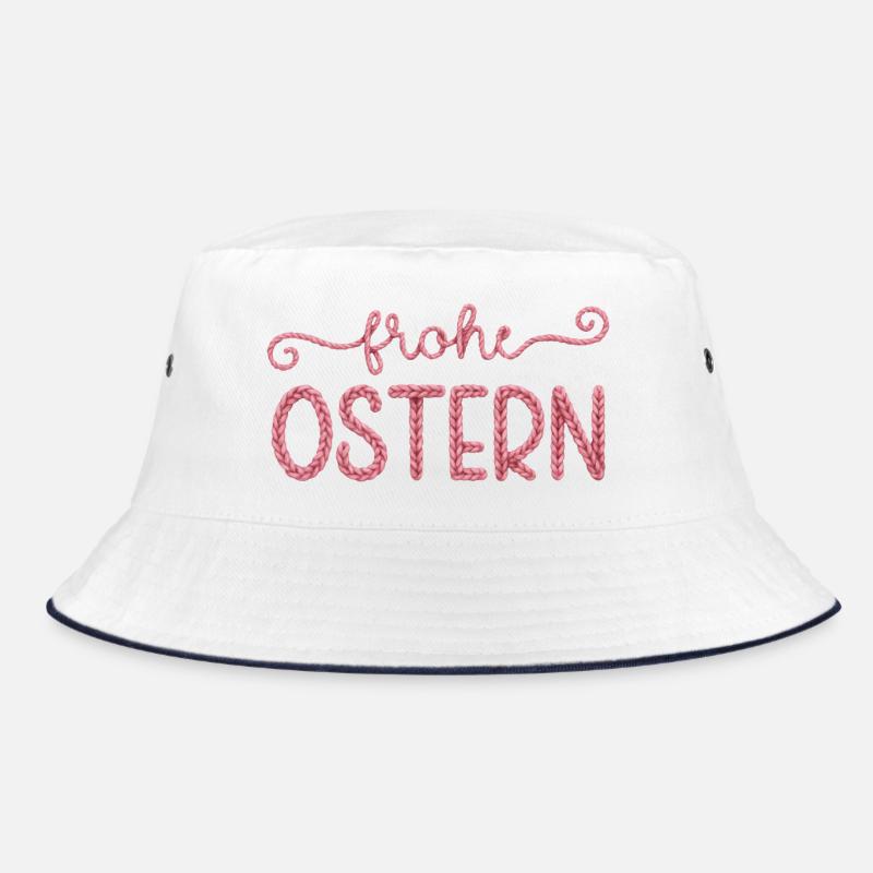 Frohe Ostern Bucket Hat