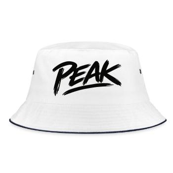 Peak Trend - Bucket Hat - Weiß/Navy - Vorne