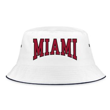 Miami - Bob - blanc/marine - Devant