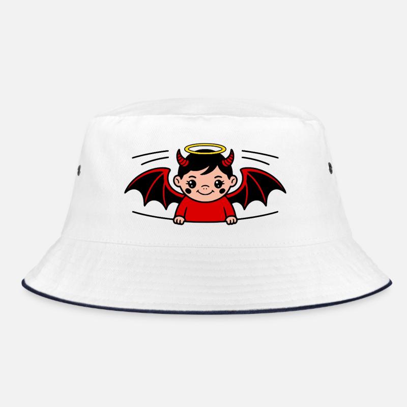 Devil Angel Bébé Enfant Halo Cornes Ailes Bob