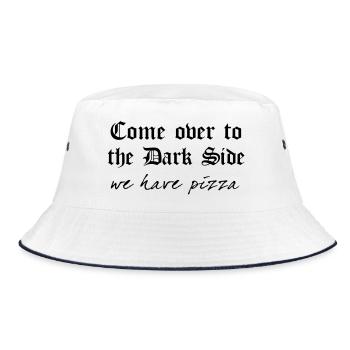 Dark Side - Bucket Hat - white/navy - Front