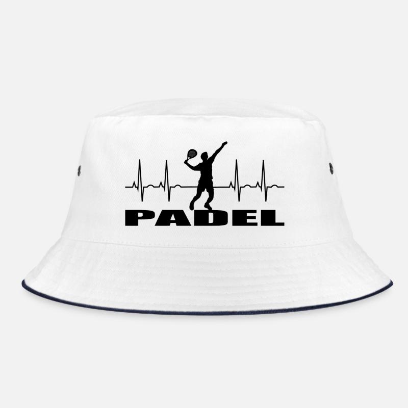 Padel - Bob - blanc/marine