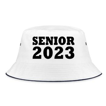 Senior 2023 - Bob - blanc/marine - Devant