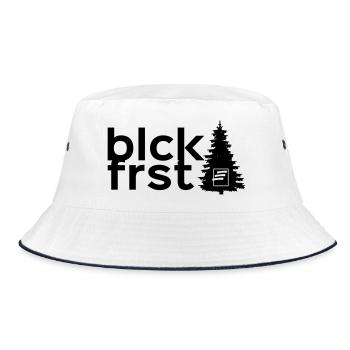 blckfrst batch - Bucket Hat - Weiß/Navy - Vorne