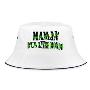 Muttertag - Bucket Hat - Weiß/Navy - Vorne