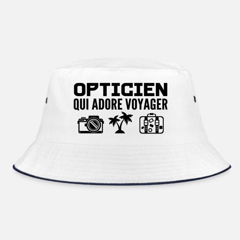 Travellers & Opticians: Passion & Discovery Bucket Hat