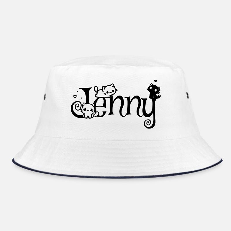 Jenny Name First Name Kitten Name Bucket Hat