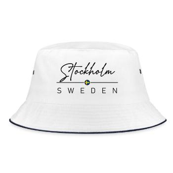 Schweden - Stockholm - Suède - Sverige - Bob - blanc/marine - Devant