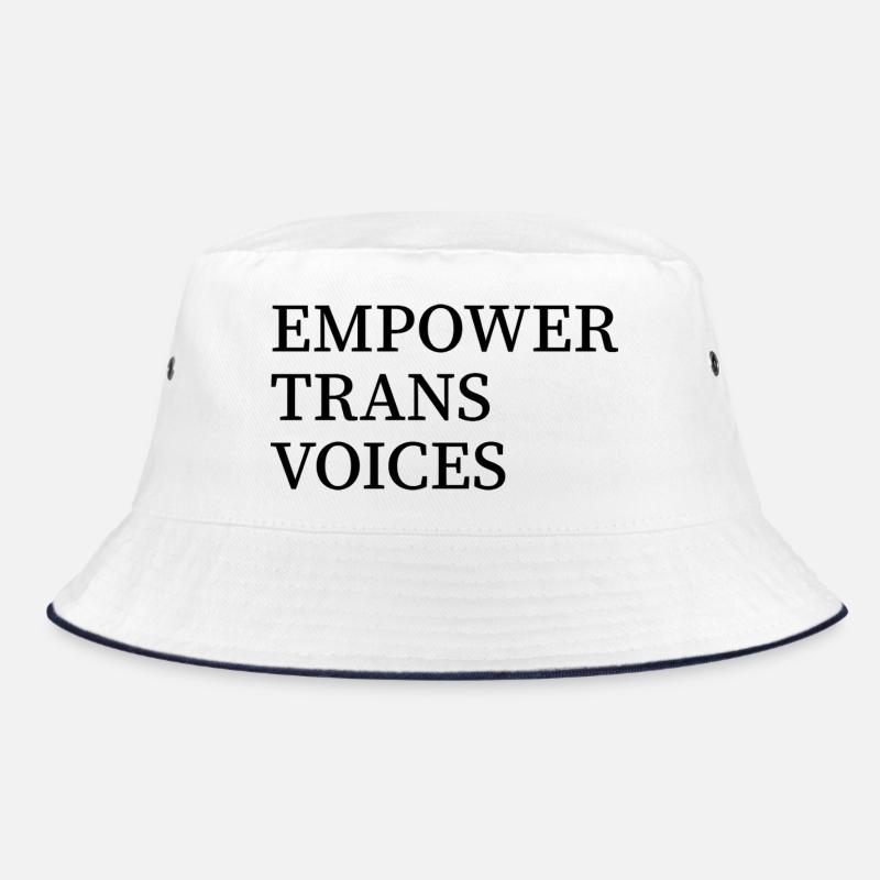 Empower Trans Voices - Schutz der Rechte von Transgendern Bucket Hat
