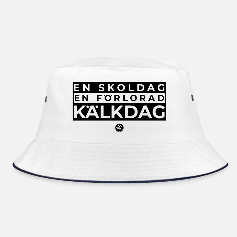 AG SKOLDAG2 - Bucket Hat - Weiß/Navy