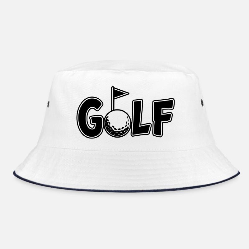 Lettrage de golf avec balle de golf et drapeau de golf Bob