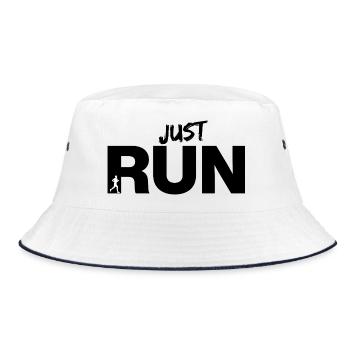 COURS, COURS MAINTENANT ! RÉSOLUS, JOGGING FITNESS FIT - Bob - blanc/marine - Devant
