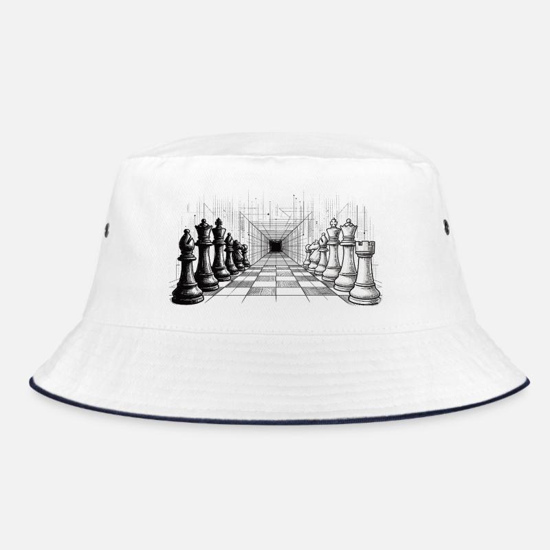 Chess Strategy – Endless Perspective Bucket Hat