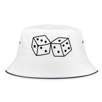 Cube - Bob - blanc/marine - Devant
