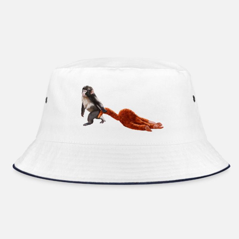 Punch - the little monkey Bucket Hat