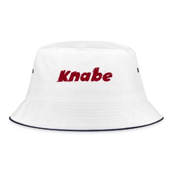 boy - Bucket Hat - white/navy - Front