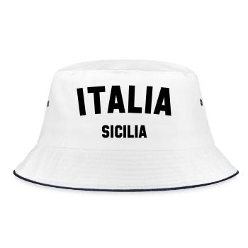 SICILIA Sicile Italie Italie - Bob - blanc/marine - Devant