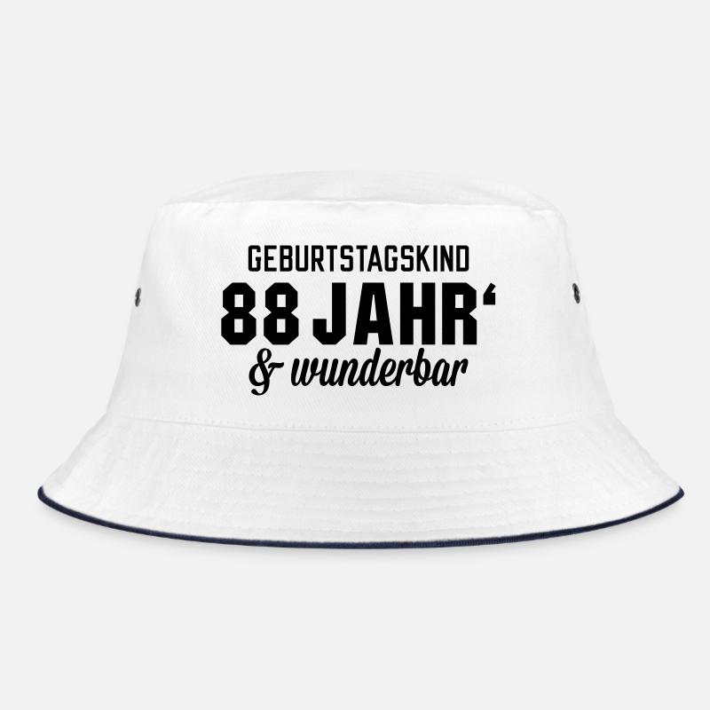 Geburtstagskind 88 wunderbar Bucket Hat