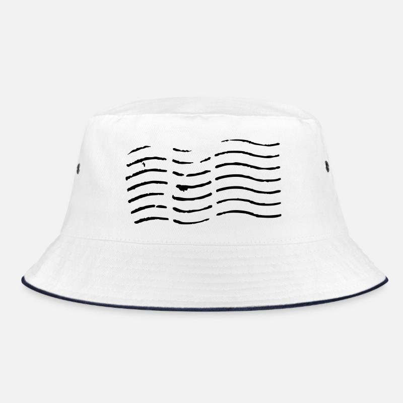 Schmutziger Stempel - Motivfarbwechsel möglich Bucket Hat