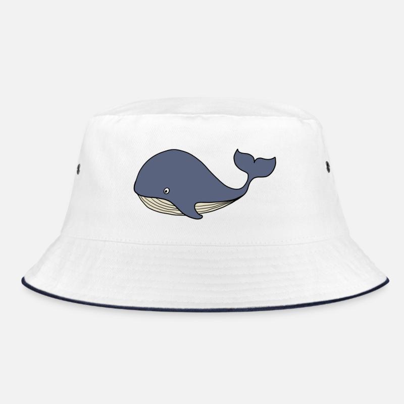 Whale Blue Whale Kids Bucket Hat