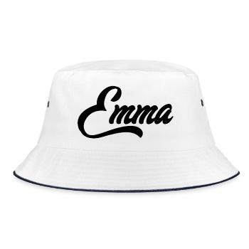 Emma Nom - Bob - blanc/marine - Devant