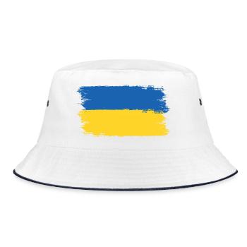 Ukraine -Priez pour l’Ukraine - Viva Ukraine - Bob - blanc/marine - Devant