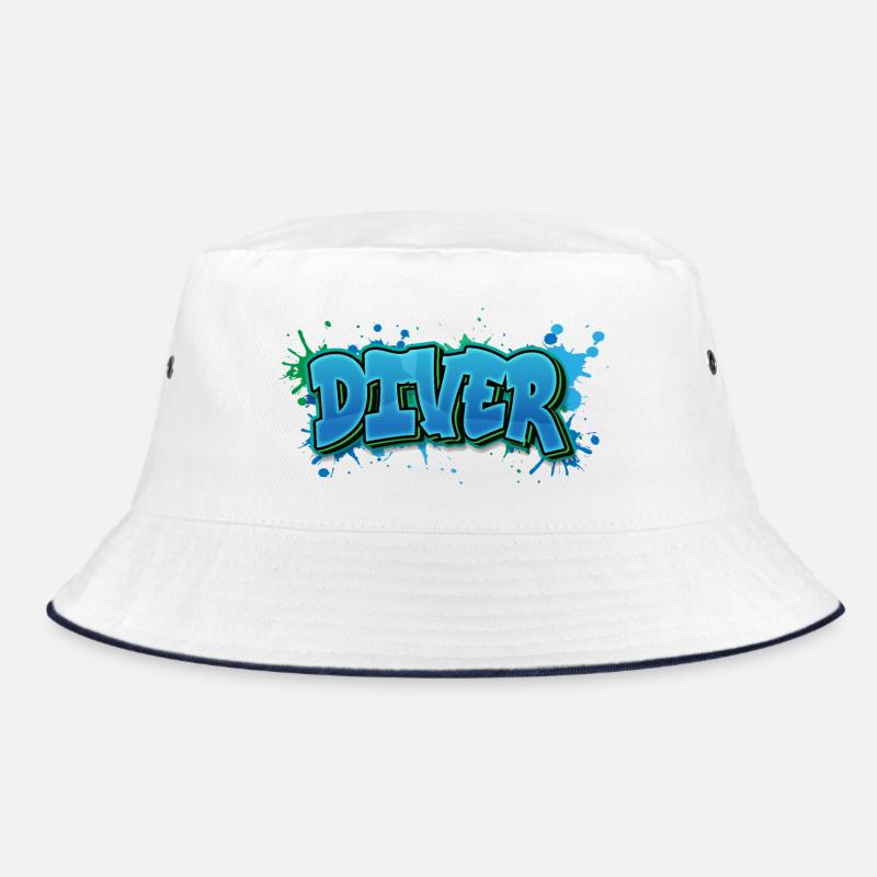 Diver Graffiti Paint Splash - Cadeau pour les plongeurs Bob