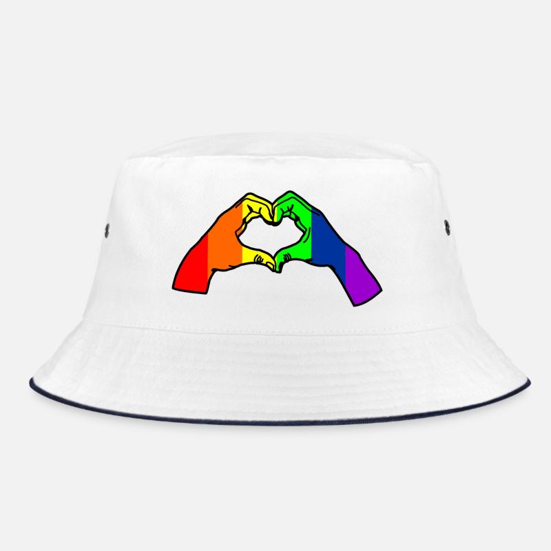 Amour de la main arc-en-ciel Bob