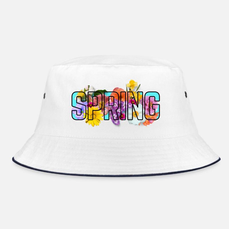 Blue Spring Bucket Hat