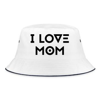 J’AIME MAMAN - Bob - blanc/marine - Devant