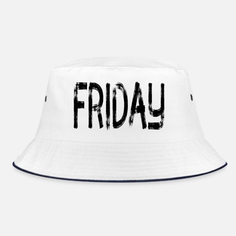 Friday Freitag Wochenende Bucket Hat
