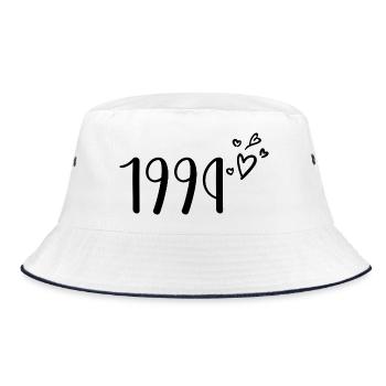 1994 - Bucket Hat - white/navy - Front