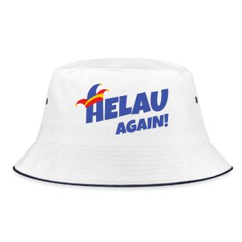 Helau encore – style carnaval - Bob - blanc/marine - Devant