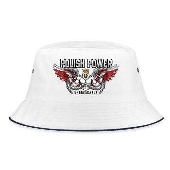 Pouvoir polonais - Husaria Gym Beast - Bob - blanc/marine - Devant