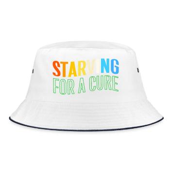 Gastroparese - Bucket Hat - Weiß/Navy - Vorne
