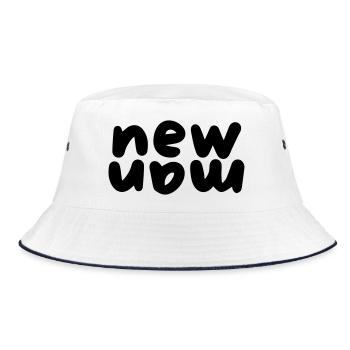 New Man - Bob - blanc/marine - Devant