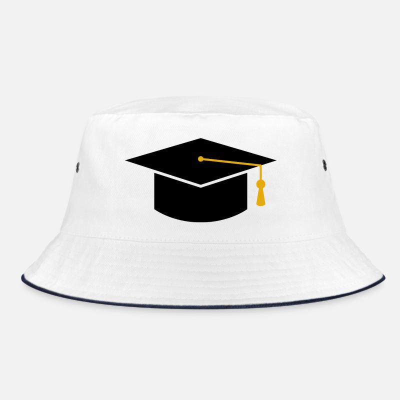 Graduation cap Bucket Hat