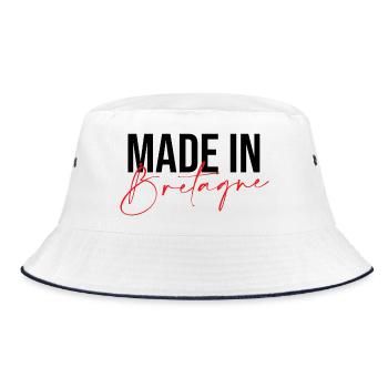 Made in Bretagne - Bob - blanc/marine - Devant