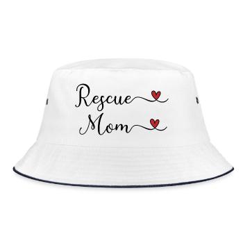 Maman de protection animale - Bob - blanc/marine - Devant