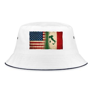 Italiens Fier Identité Amitié États-Unis Italie - Bob - blanc/marine - Devant