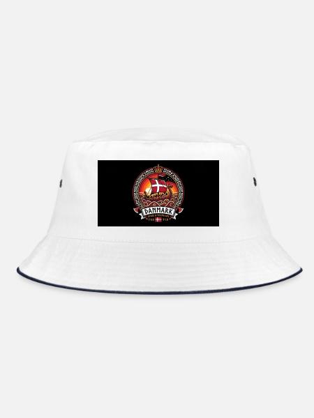 Danmark Viking Coast Heritage - Bucket Hat - Weiß/Navy