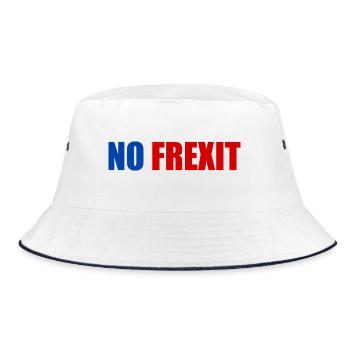 No frexit - Bob - blanc/marine - Devant