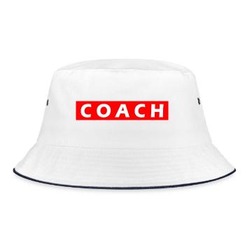 COACH - Bob - blanc/marine - Devant