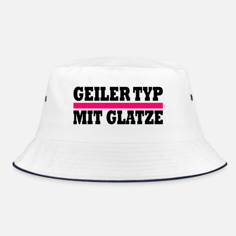 geiler typ mit glatze Bucket Hat