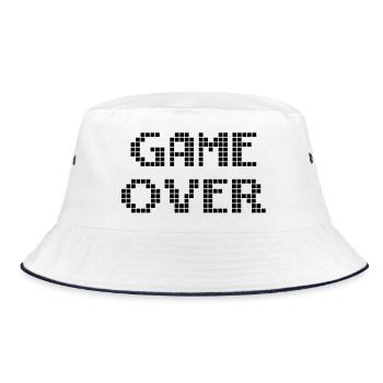 Game Over - Bucket Hat - white/navy - Front