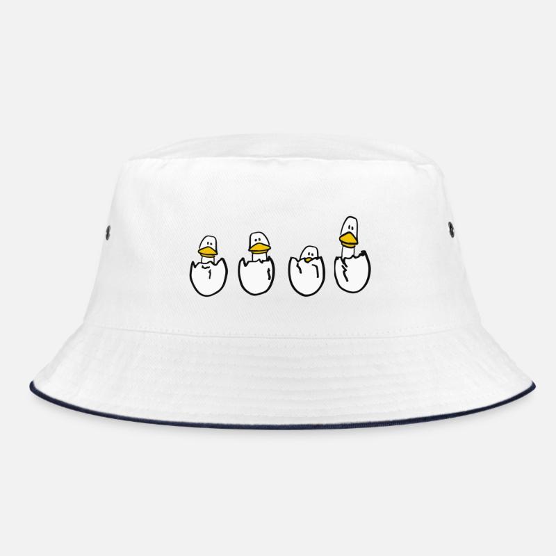 Canards à l’œuf - Bob - blanc/marine