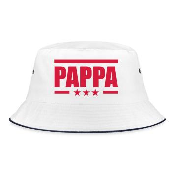 Pappa - Bob - blanc/marine - Devant