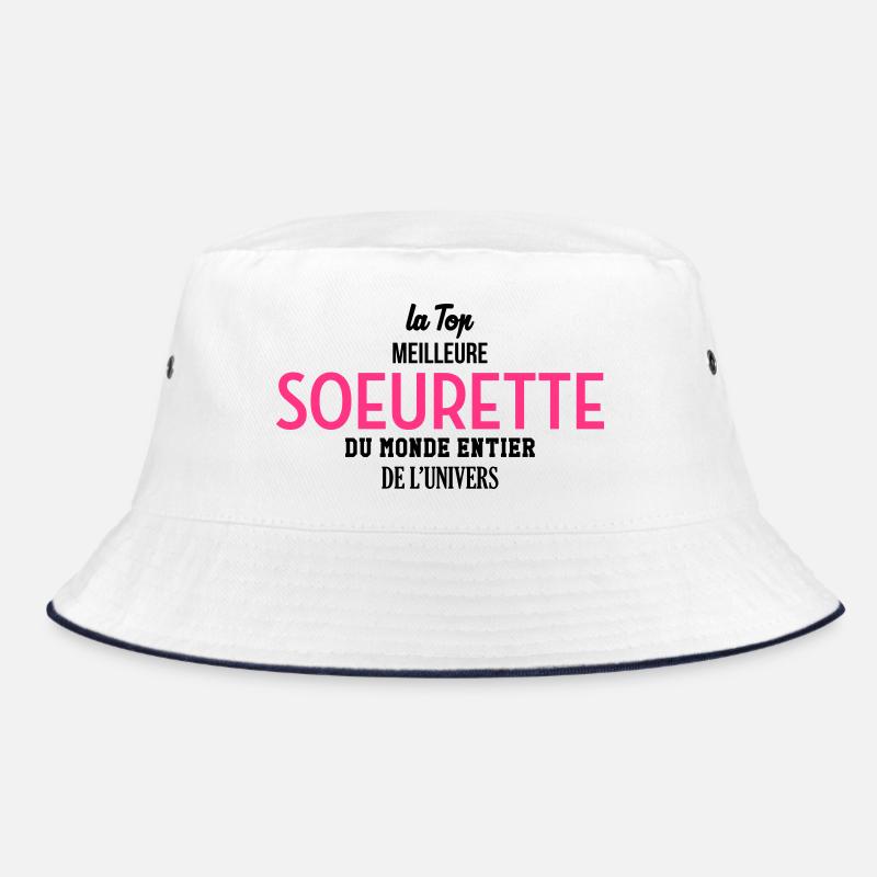 Soeur Soeurette Frère Naissance Bébé Sœur - Bob - blanc/marine