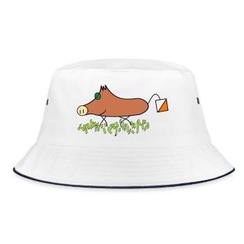 Orienteering [02.1] [orienteering] [PX] - Bucket Hat - white/navy - Front