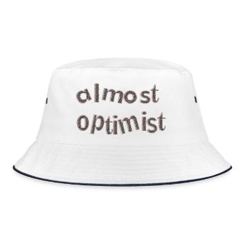 optimiste - Bob - blanc/marine - Devant